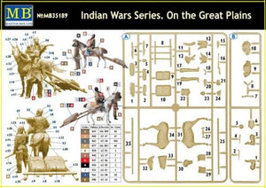 MASTER BOX (1/35) Indian Wars Series. On the Great Plains