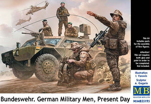MASTER BOX (1/35) Bundeswehr German Military Men, Present day