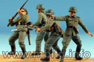 MASTER BOX (1/35) Infanterie allemande en action 1941-1942 - Maquette n° 1 de la série Front de l'Est