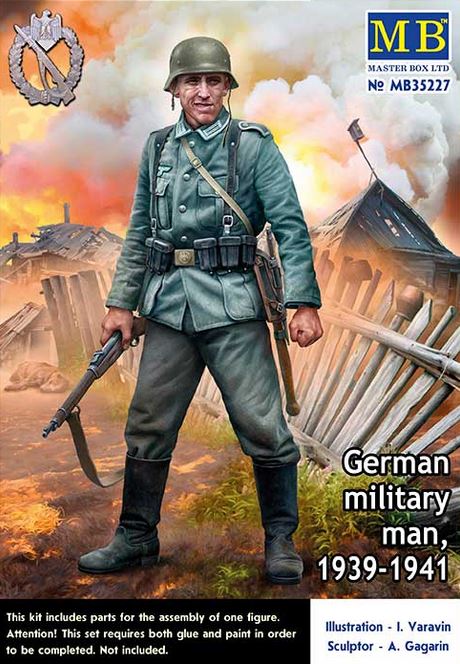 MASTER BOX (1/35) German Military Man, 1939-1941