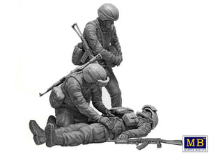 MASTER BOX (1/35) Russian-Ukrainian War series, Kit № 8. On the battlefield. Ukrainian military medics