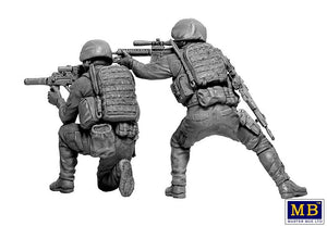 MASTER BOX (1/35) Russisch-Ukrainischer Krieg Serie Bausatz Nr. 9. Die ukrainischen Spezialeinsatzkräfte. Scharfschützengruppe