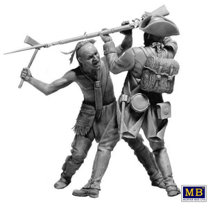 MASTER BOX (1/35) The Mohicans - Mortal Combat - Indian Wars SeriesIndian Wars Series, the XVIII century. Kit No 7