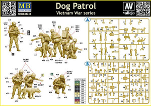 MASTER BOX (1/35) Dog Patrol, Vietnam War series