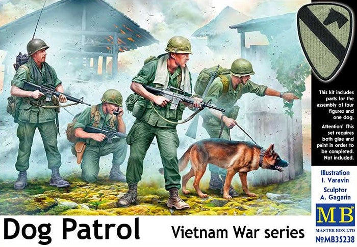 MASTER BOX (1/35) Dog Patrol, Vietnam War series