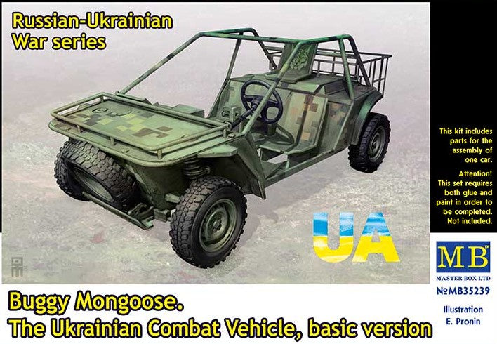 MASTER BOX (1/35) Buggy Mongoose - The Ukrainian Combat Vehicle (basic version)