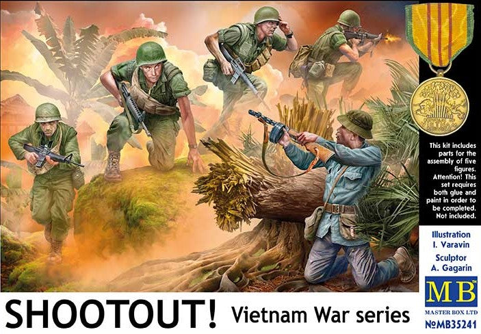 MASTER BOX (1/35) Shootout! Vietnam War Series