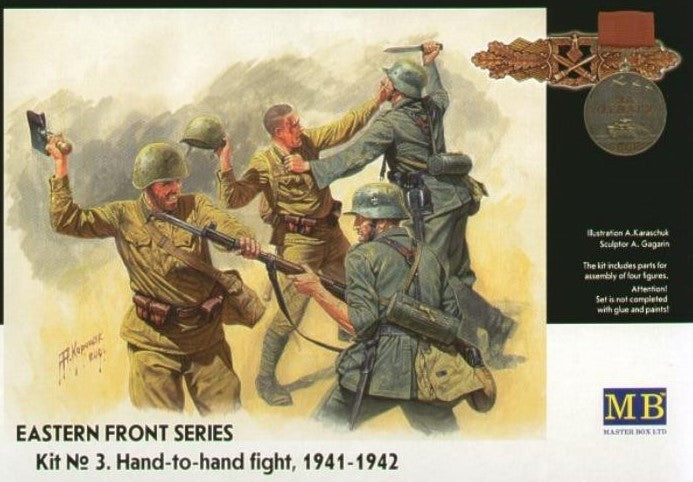 MASTER BOX (1/35) Eastern Front Series Kit No. 3 Hand-to-hand fight 1941-1942