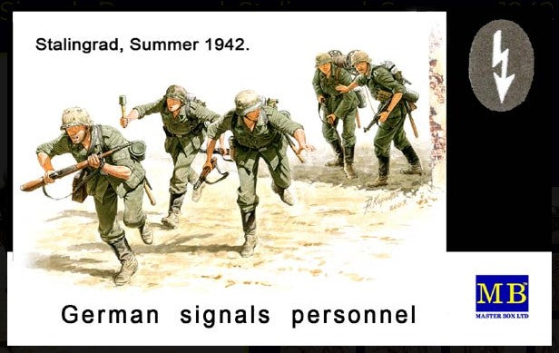 MASTER BOX (1/35) German Signals Personnel Stalingrad, Summer 1942