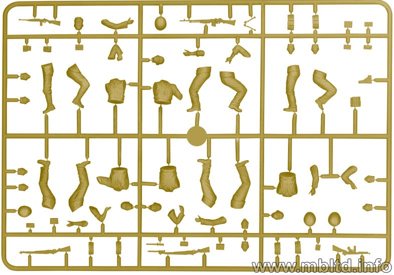Masterbox 1:35 Bloody Atoll Kit No 2 – Fanteria US Marine Corps, 5 Figure In Plastica Per Modellismo, MAS3543