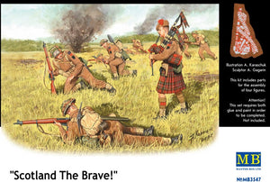 MASTER BOX (1/35) Scotland The Brave
