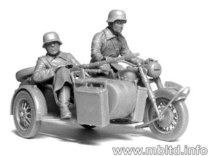 MASTER BOX (1/35) "Kradschutzen: German Motorcycle Troops on the Move"