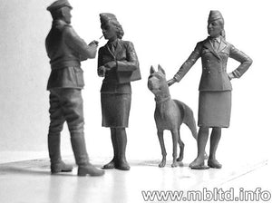 MASTER BOX (1/35) Women at War: Germany, Luftwaffe Helferinnen