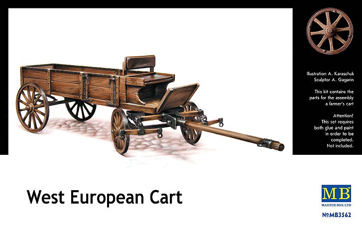 MASTER BOX (1/35) West European Cart