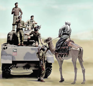MASTER BOX (1/35) Commonwealth AFV Crew (North Africa 1942-1943)