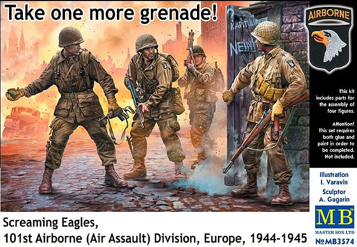 MASTER BOX (1/35) Take one more grenade! Screaming Eagles, 101st Airborne (Air Assault) Division