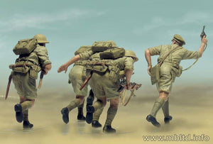 MASTER BOX (1/35) British Infantry in action (North Africa 1941-1943). Desert Battles. Kit 2