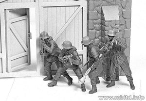MASTER BOX (1/35) Infanterie allemande, Europe de l'Ouest (1944-1945)