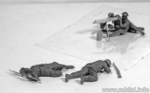 MASTER BOX (1/35) Vickers Machine Gun team North Africa Desert Battle Series, WW II era