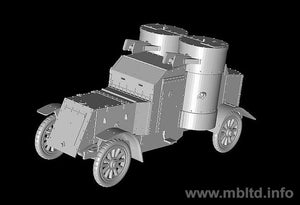 MASTER BOX (1/35) Britischer Panzerwagen, Austin MK III (Erster Weltkrieg)