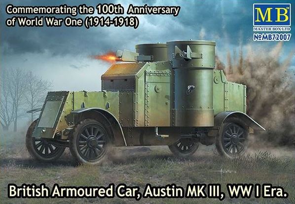 MASTER BOX (1/35) British Armoured Car, Austin MK III (WW I Era)