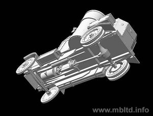 MASTER BOX (1/72) Autoblindo britannica, Austin MK IV (epoca della Prima Guerra Mondiale)
