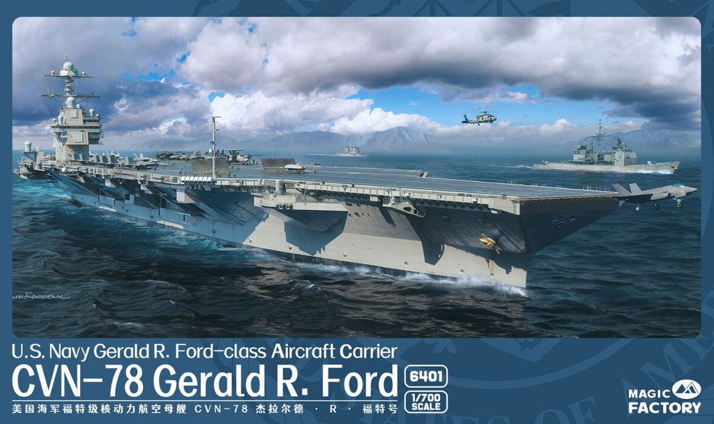 MAGIC FACTORY (1/700) USS Gerald R. Ford CVN-78 Aircraft Carrier