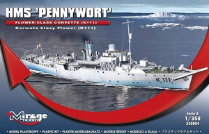 MIRAGE HOBBY (1/350) HMS 'PENNYWORT' Flower-Class Corvette (K111)