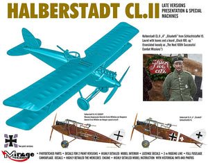 MIRAGE HOBBY (1/48) Halberstadt CL.II Versione tardiva, di presentazione e speciale
