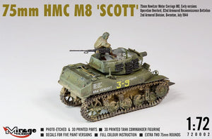 MIRAGE HOBBY (1/72) 75mm HMC M8 'Scott'
