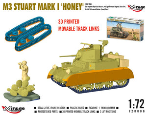 MIRAGE HOBBY (1/72) M3 Stuart Mark I "Honey"