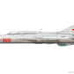 Esquema de pintura polaco de la maqueta del caza soviético Mig-21 PF en escala 1:48 de  Eduard con referencia 8236