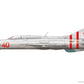 Esquema de pintura sovietico de la maqueta del caza soviético Mig-21 PF en escala 1:48 de  Eduard con referencia 8236