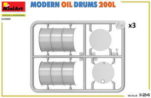 MINIART (1/24) Modern Oil Drums 200L