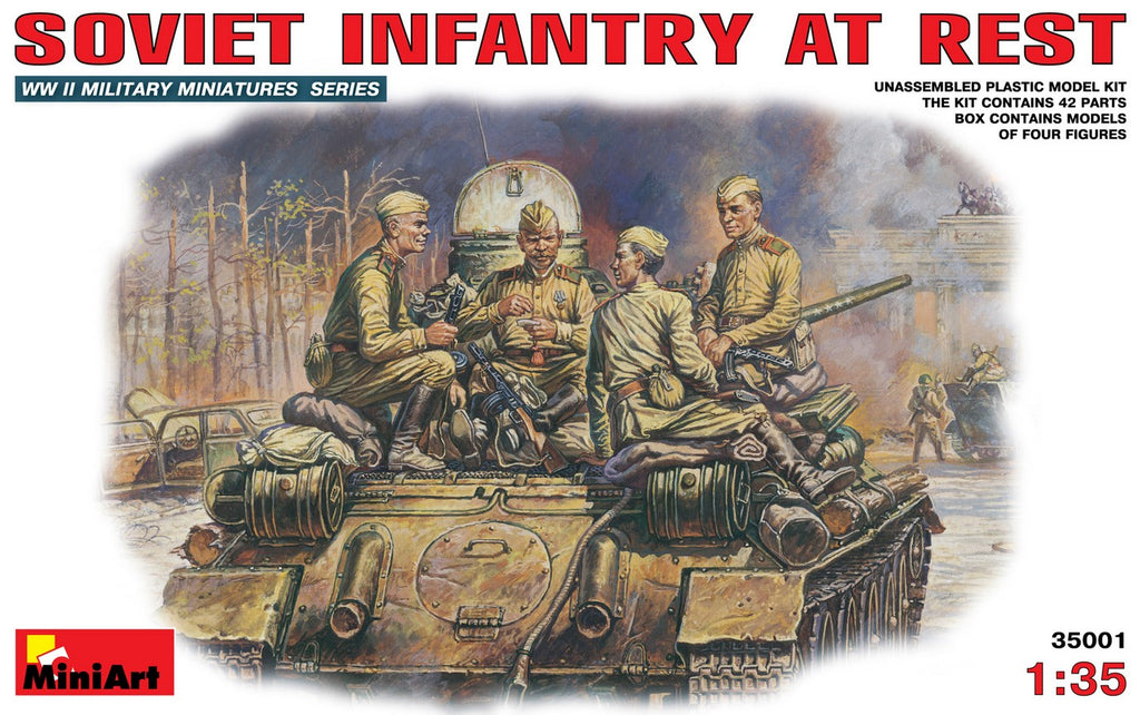 MINIART (1/35) Soviet Infantry at Rest