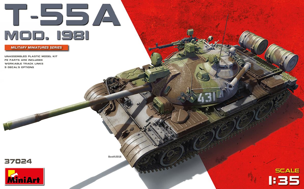 MINIART (1/35) T-55A Mod. 1981