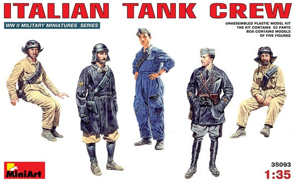 MINIART (1/35) Italian Tank Crew