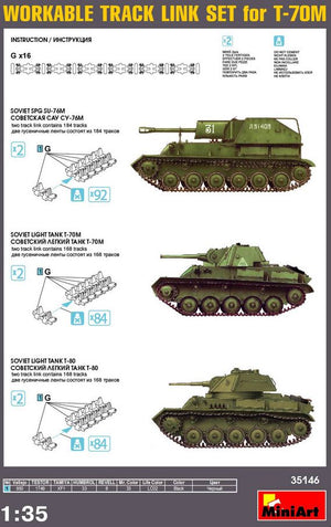 MINIART (1/35) T-34 Wheels Set 1942 Series