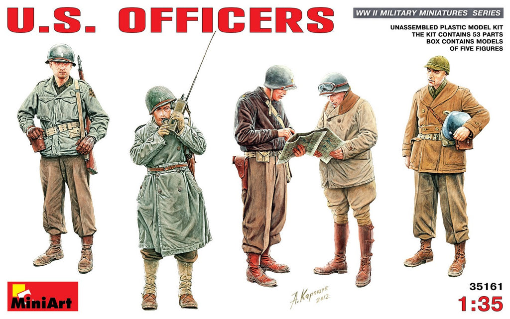 MINIART (1/35) U.S. Officers