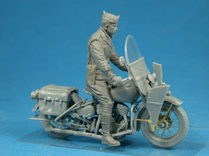 MINIART (1/35) U.S.  Militärpolizisten mit Motorrad
