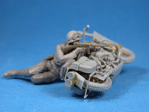 MINIART (1/35) U.S. Motorcycle WLA w/Rifleman