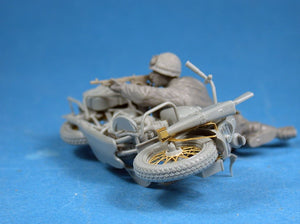 MINIART (1/35) U.S.  Motorrad WLA mit Schütze