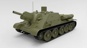 MINIART (1/35) Soviet Self-Propelled Gun SU-122 (Last Production) w/Interior Kit