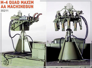 MINIART (1/35) M-4 Quad Maxim AA Machine Gun