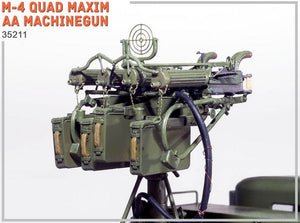 MINIART (1/35) M-4 Quad Maxim AA Machine Gun