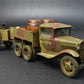 Foto derecha de la maqueta del camión soviético de carga AAA con cocina de campaña en escala 1:35 de Miniart referencia 35257