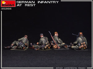 MINIART (1/35) Deutsche Infanterie im Ruhezustand