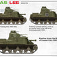 Decoraciones de la maqueta del tanque americano M3A5 Lee en escala 1:35 de Miniart referencia 35279