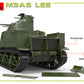 Detalles escapes de la maqueta del tanque americano M3A5 Lee en escala 1:35 de Miniart referencia 35279