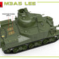 Detalles rejillas de motor de la maqueta del tanque americano M3A5 Lee en escala 1:35 de Miniart referencia 35279